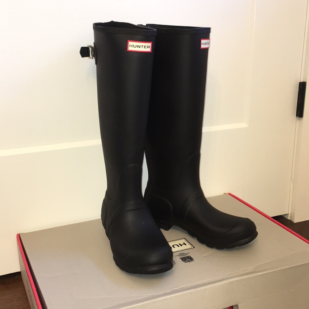 Adjustable Hunter Boots NIB Wide Calf